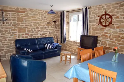 Image de Gîte Ty Glaz, vue sur l'océan à 400m - Erdeven plage - 3 chambres pour 6 pers