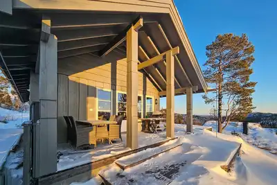 Image de Superbe maison Ă Eggedal avec sauna