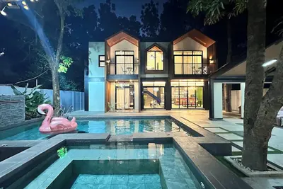 Image de Charming 3-bedroom villa with private plunge pool in Lubao Pampanga