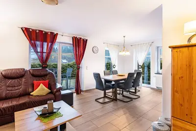 Image de Appartement \"Fewo Zur Piste\" avec vue sur la montagne, terrasse privée et Wi-Fi