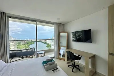 Image de Luxury Apartment Cartagena Vista 26th. floor