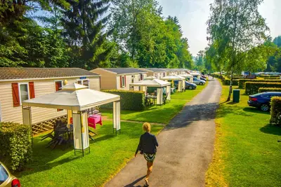 Image de Enjoy luxury and nature in the Mullerthal mobile home at Resort Walsdorf. Pet-free or pet-friendly.