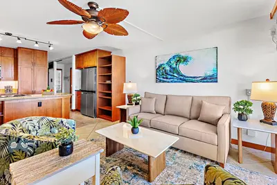Image de Peaceful 1 bd retreat with island-inspired decor