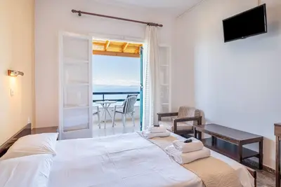Image de Chambre \"Deux chambres\" avec terrasse privée, Wi-Fi et climatisation