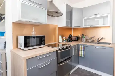 Image de Appartement lumineux et spacieux à 2 min de la gare, 20 min Paris, wifi rapide