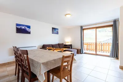 Image de Bel appart ski aux pieds pour 8 personnes