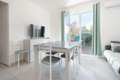 Image de Villa lumineuse 8 pers, jardin, proche de la mer
