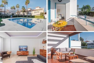 Family Fairways I Spacious 4-Bedroom Townhouse Near Beach & Golf, Estepona