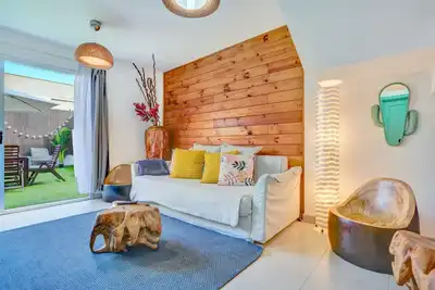 Image de Appartement de vacances 'Native Coconut House' avec terrasse privée et Wi-Fi