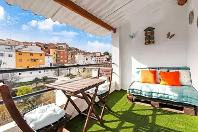 Maison de campagne \"Tío Salvador\" avec vue sur le lac, terrasse privée et Wi-Fi