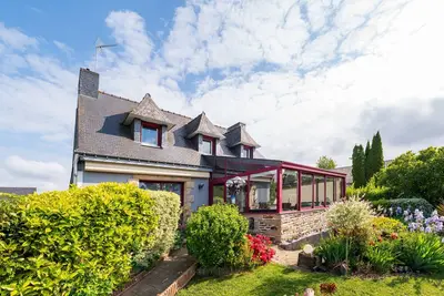 Image de Maison de vacances 'Refuge Du Blavet' avec terrasse privée, jardin privé et Wi-Fi 2 étoiles **