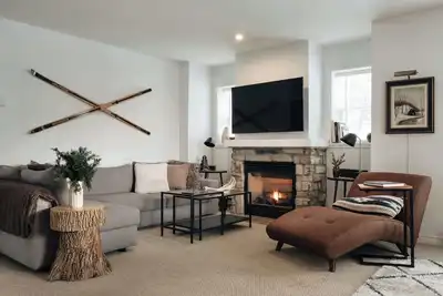 Image de Ski In/Out Mont-Blanc Vue et décor chaleureux!