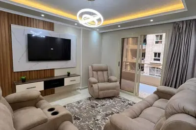 Image de Three bedroom Apartment with Al-Montaza Palace and sea view