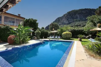 Image de Spacious Villa, A/C, Private Pool, Bbq House, Impressive Garden, Superb Views in Old Town Pollenca!
