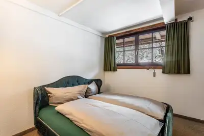 Image de Chambre 'Fuchswirt 10 - Doppelzimmer' avec vue sur la montagne, jardin partagé et Wi-Fi