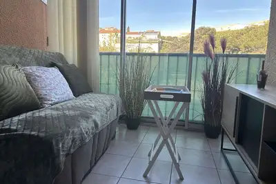 Image de Appartement 2p, cabine, 250m plage, loggia calme