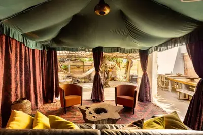 The Sultan's Tent at Caesarea by Sea N' Rent