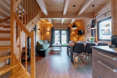 Image de Belle maison près d'une station de ski