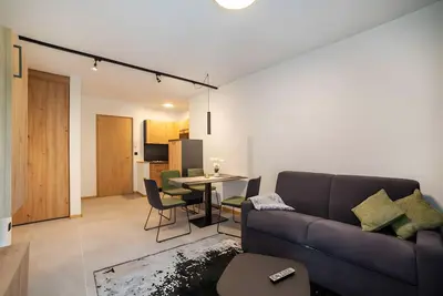 Image de Appartement 'Pauli 6' avec vue sur les montagnes, jardin partagé et Wi-Fi