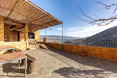 Image de \"Casa Rural La Jirola-El Balcón\" avec vue sur la montagne, Wi-Fi et climatisation