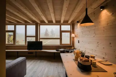 Image de Chalet \"Rotwandwiesen 5\" avec vue sur les montagnes, terrasse privée et Wi-Fi