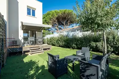 Image de Villa lumineuse 4 pers, jardin, proche de la mer