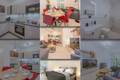 Image de Vacation apartment SonnenReich - Modern vacation apartment in Kölpinsee with balcony - only