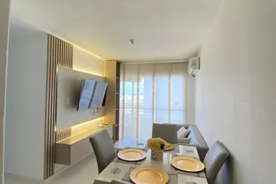 Image de 3-bedroom apartment with WiFi, Ac in terrific Cartagena