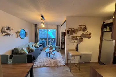 Image de Luxueux 6 pers  2 chambres, Centre, 100m des pistes, tout pédestre, terrasse