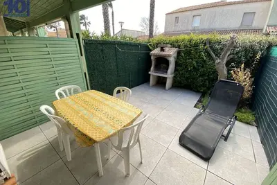 Image de Pavillon 5 pers avec piscine et parking à Valras-Plage