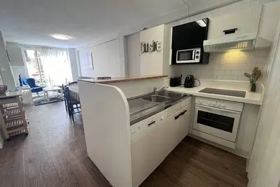 Image de Confort moderne à Cauterets : T2 avec cuisine équipée et alcôve. Capacité 4 pers.