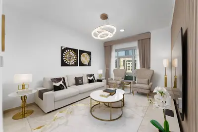 Image de Exclusive Duplex Villa w/ Panoramic Terrace Overlooking Burj Khalifa