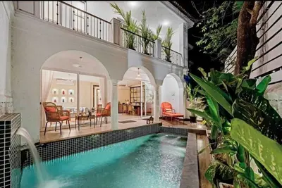 Image de Charming 3-bedroom villa in Assagao with private pool, jacuzzi & a snooker table