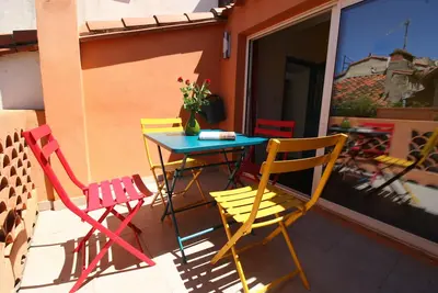 Image de Maison de village Laroque des Alberes. Mediterrannée et Randonnée 4 pers