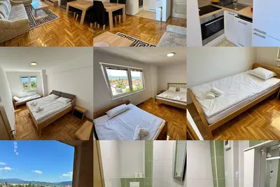Image de Air Urban 4-room apartment, balcony, parking, air-conditioned and fully equipped