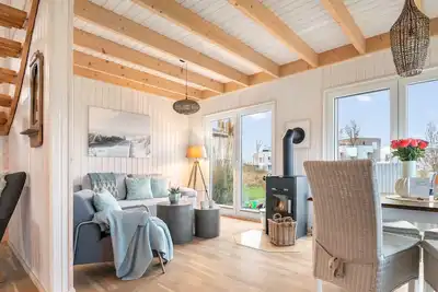 Image de \"Little pearl\" cozy wooden holiday home near the beach in the Baltic Sea resort of Olpenitz