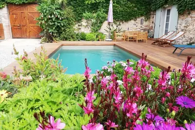 Image de Maison de charme avec piscine privative Ă 10 minutes de la plage