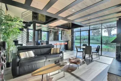 Image de Le Loft, charme et luxe, avec terrasse couverte, proche de la mer et de Vannes