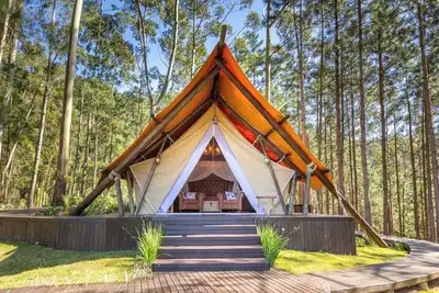 Image de Luxury tent with 3 bathtubs, breakfast and large garden