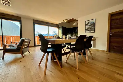 Image de Grand T3+Coin montagne central et lumineux - Hébergement Multipass