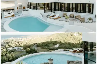 Image de Stunning, designer, villa with water views of Christiansted & resort access