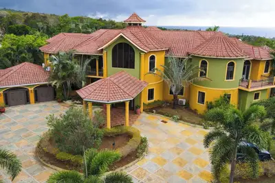 Milbrooks Resort a Luxurious Villa in Montego Bay overlooking the sea.