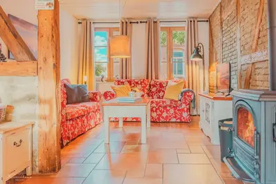 Image de Kaminhaus 2, Kaminhaus Fehmarn 2 mit Sauna und Kamin