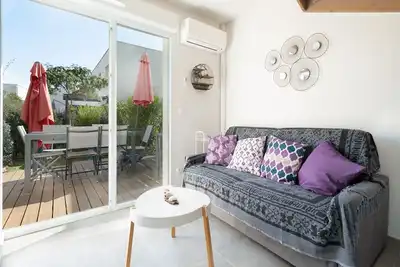 Image de Villa lumineuse 6 pers, jardin, proche de la mer