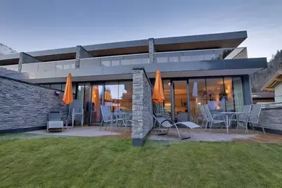 Appartement avec jardin, avec accès au sauna
