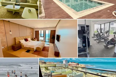 Image de Appartement de luxe face mer 3 chambres, terrasse, piscine, sport, sécurité 24/7