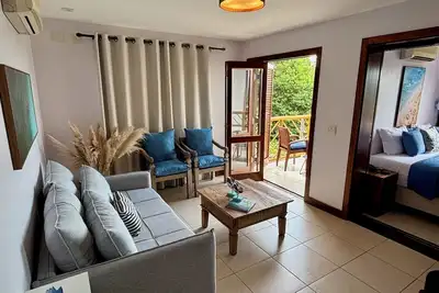 Image de a. casa46ilhabela - Curral Beach: Seaside Retreat, Yacamim Condominium