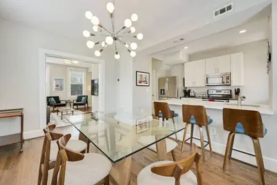 Mid-Century Townhome Steps from Restaurants