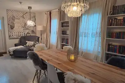 Appartement 'Gnadenhof Saale Wittgenstein' avec terrasse partagée, jardin privé et Wi-Fi