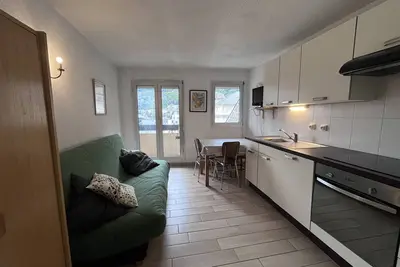 Image de Studio central avec balcon à Cauterets - Belle vue